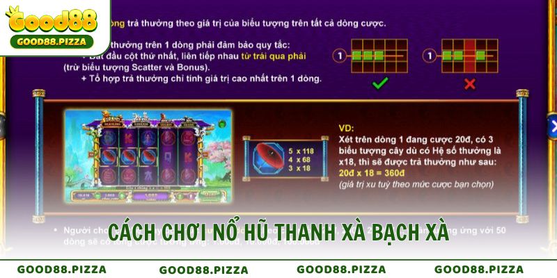 Cách chơi Nổ Hũ Thanh Xà Bạch Xà đầy bất ngờ