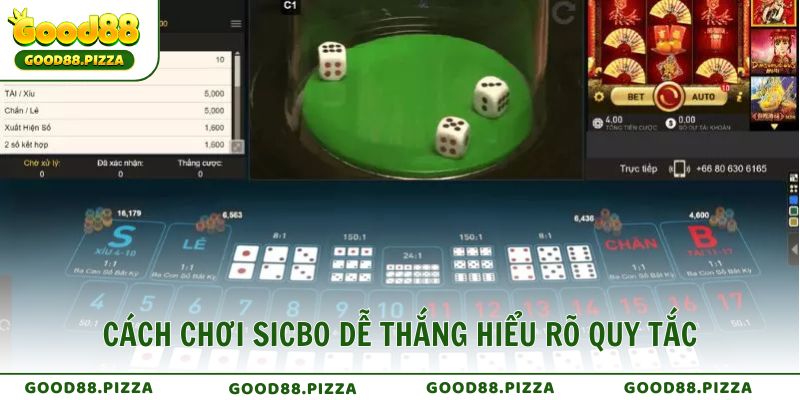 Cách chơi Sicbo dễ thắng hiểu rõ quy tắc và cấu trúc game