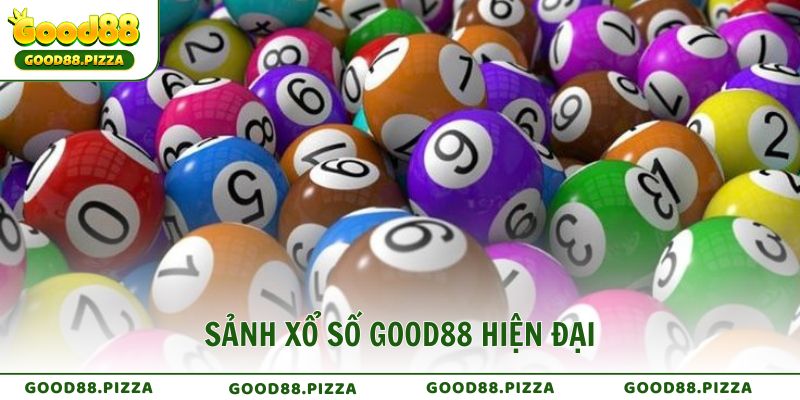 Sảnh Xổ Số GOOD88 hiện đại, giao diện thân thiện